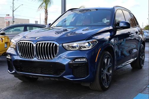 Blue 2019 BMW X5 xDrive50i