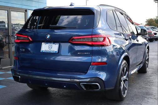 Blue 2019 BMW X5 xDrive50i