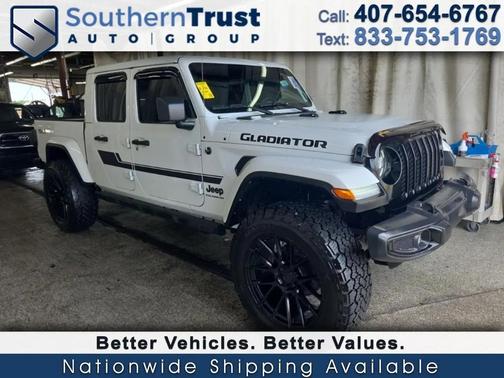 Bright White Clearcoat 2023 Jeep Gladiator Willys 4x4