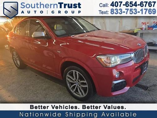 Melbourne Red Metallic 2017 BMW X4 M40i