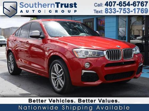 Melbourne Red Metallic 2017 BMW X4 M40i