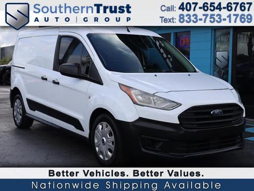Frozen White 2019 Ford Transit Connect XL