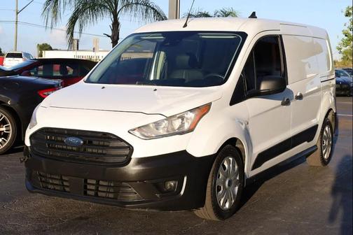Frozen White 2019 Ford Transit Connect XL