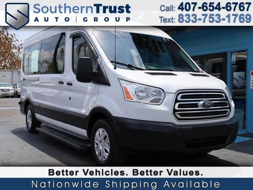 Oxford White 2019 Ford Transit-350 XLT