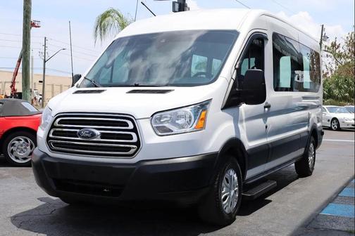 Oxford White 2019 Ford Transit-350 XLT