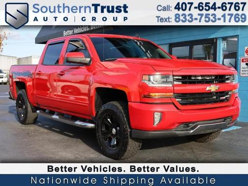 Red 2016 Chevrolet Silverado 1500 2LT