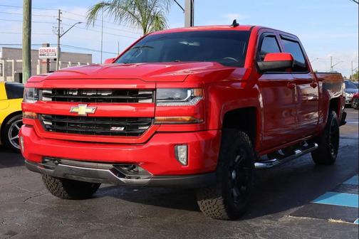 Red 2016 Chevrolet Silverado 1500 2LT