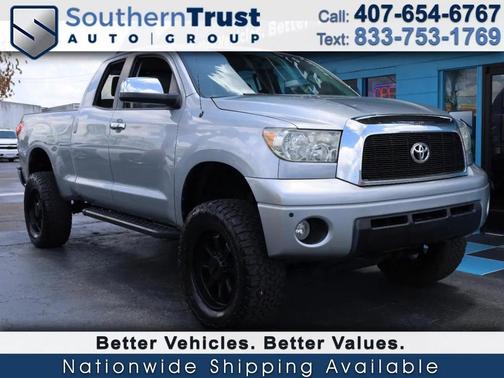 Silver 2008 Toyota Tundra Limited