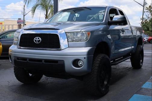 Silver 2008 Toyota Tundra Limited