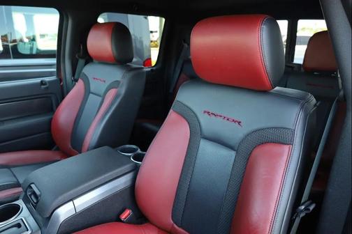 Red 2014 Ford F-150 SVT Raptor