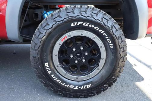 Red 2014 Ford F-150 SVT Raptor