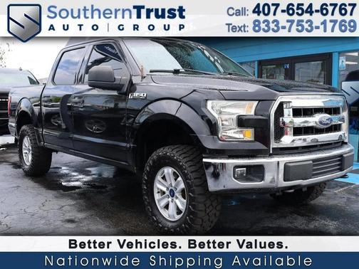 Shadow Black 2017 Ford F-150 XLT