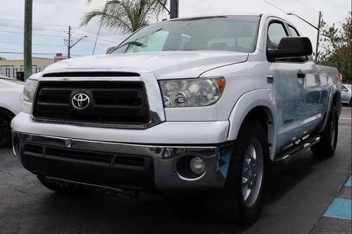 Super White 2010 Toyota Tundra Grade