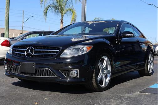 Black 2008 Mercedes-Benz CL-Class 2dr Cpe 6.3L V8 AMG
