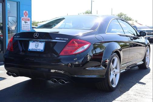 Black 2008 Mercedes-Benz CL-Class 2dr Cpe 6.3L V8 AMG