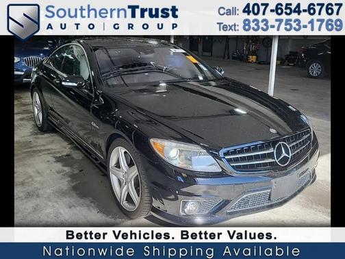 Black 2008 Mercedes-Benz CL-Class 2dr Cpe 6.3L V8 AMG