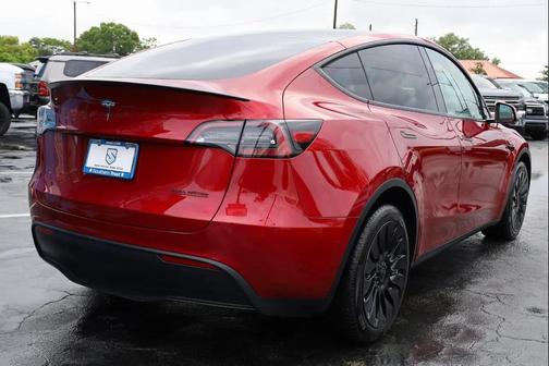 Ultra Red 2024 Tesla Model Y Long Range Dual Motor All-Wheel Drive