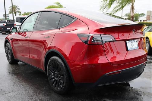 Ultra Red 2024 Tesla Model Y Long Range Dual Motor All-Wheel Drive