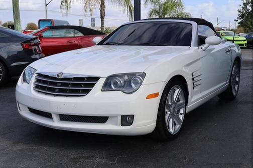 Alabaster Clearcoat/Black Cloth Top 2005 Chrysler Crossfire Base