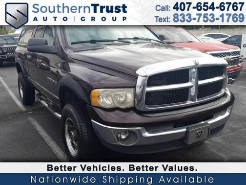 Purple 2004 Dodge Ram 2500 SLT Quad Cab