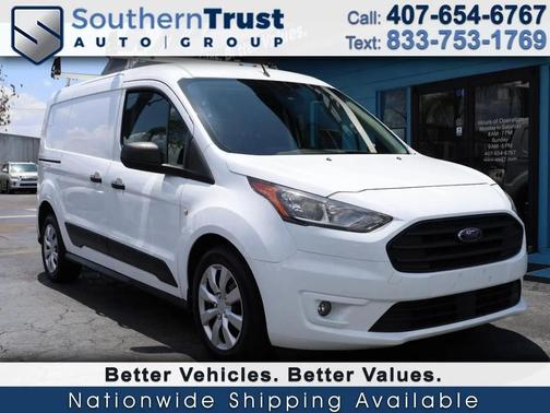 Frozen White 2022 Ford Transit Connect XLT
