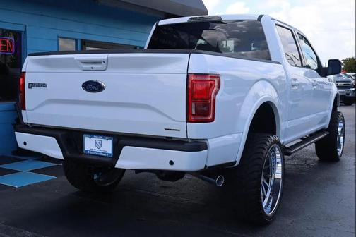 White 2015 Ford F-150 Lariat