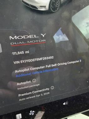 2021 Tesla Model Y Performance Dual Motor All-Wheel Drive