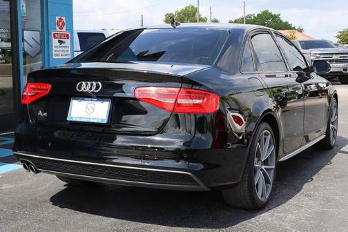 Black 2016 Audi A4 2.0T Premium