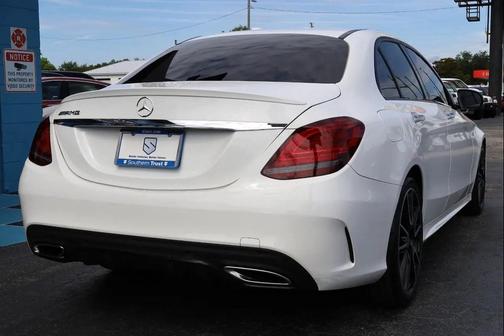 White 2020 Mercedes-Benz C-Class C 300 Sedan
