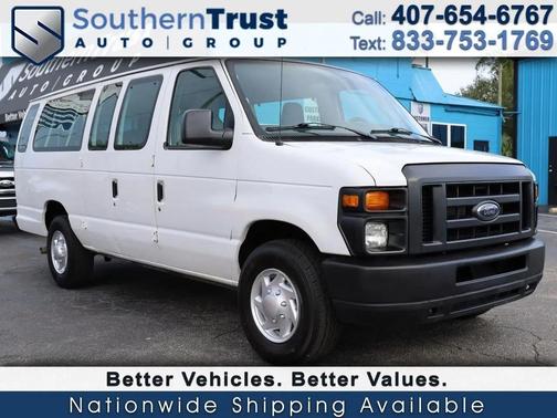 Oxford White 2012 Ford E350 Super Duty XL