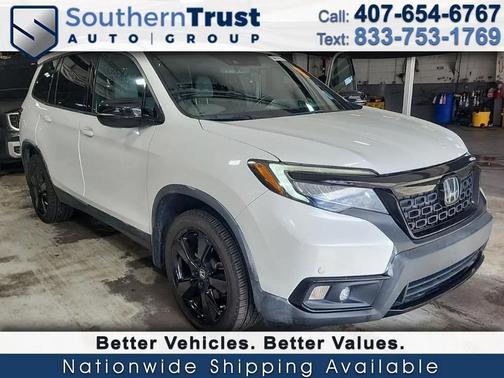 Platinum White Pearl 2021 Honda Passport AWD Elite