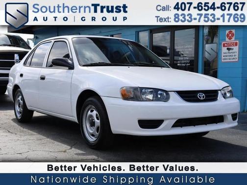 Super White 2002 Toyota Corolla CE