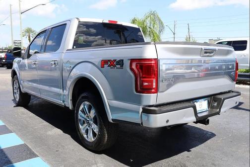 Ingot Silver Metallic 2016 Ford F-150 Platinum