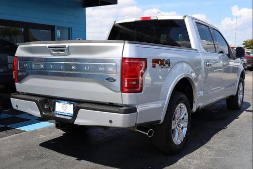 Ingot Silver Metallic 2016 Ford F-150 Platinum