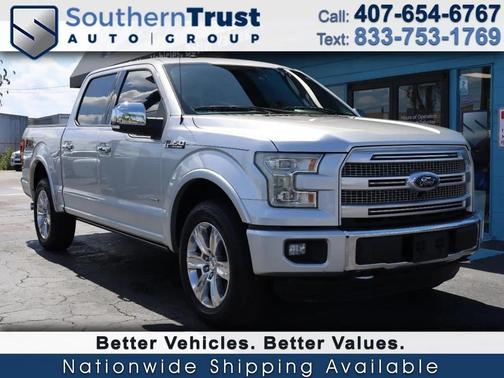 Ingot Silver Metallic 2016 Ford F-150 Platinum
