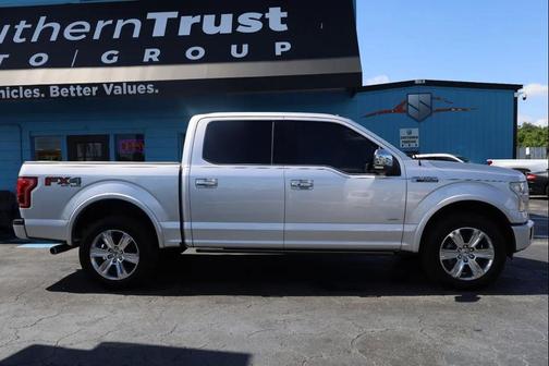 Ingot Silver Metallic 2016 Ford F-150 Platinum