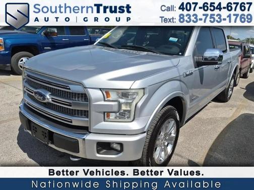 Ingot Silver Metallic 2016 Ford F-150 Platinum