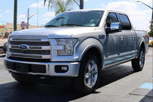 Ingot Silver Metallic 2016 Ford F-150 Platinum