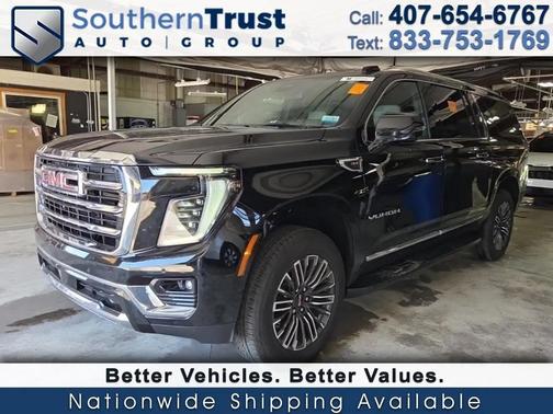 Onyx Black 2025 GMC Yukon XL 2WD Elevation