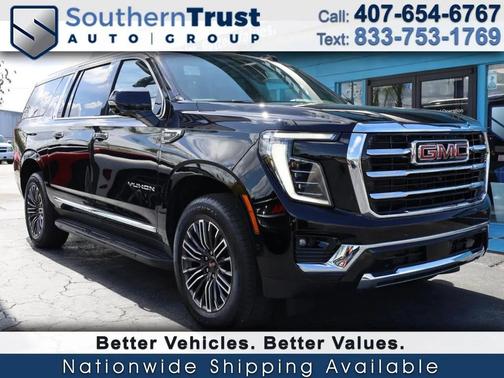 Onyx Black 2025 GMC Yukon XL 2WD Elevation