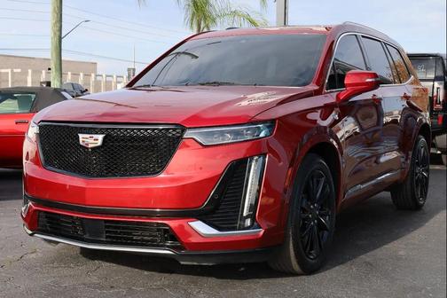 Infrared Tintcoat 2021 Cadillac XT6 Premium Luxury AWD