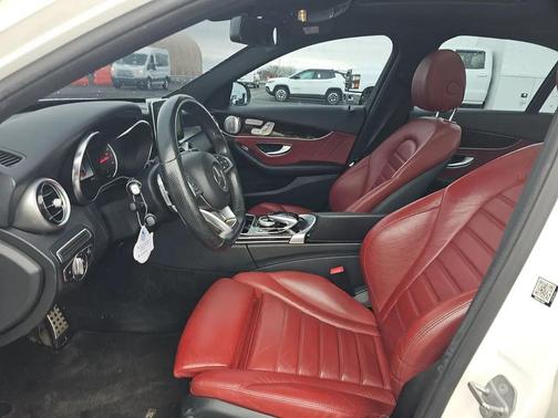 WHITE 2018 Mercedes-Benz C-Class C 300 4MATIC