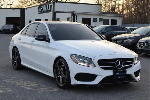 WHITE 2018 Mercedes-Benz C-Class C 300 4MATIC
