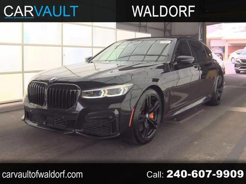 BLACK 2020 BMW 750 i xDrive
