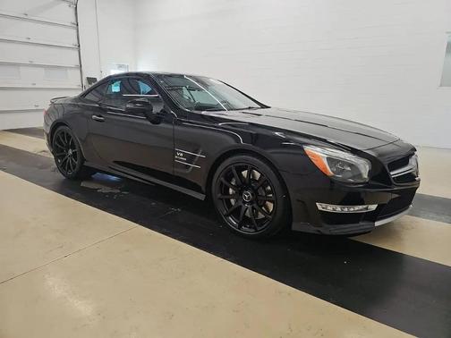 BLACK 2014 Mercedes-Benz SL-Class SL 63 AMG