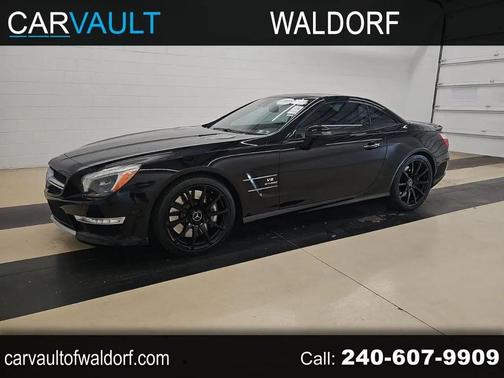 BLACK 2014 Mercedes-Benz SL-Class SL 63 AMG