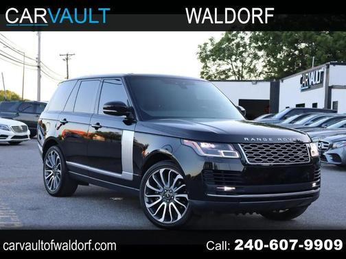 BLACK 2020 Land Rover Range Rover P525 HSE SWB