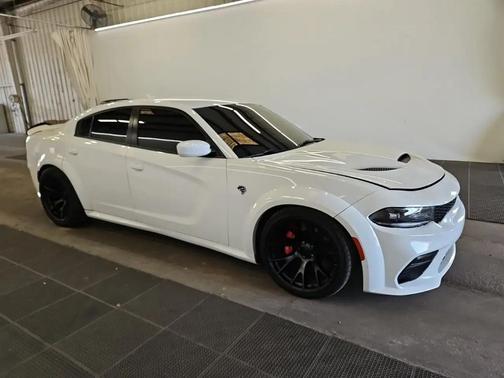 White Knuckle Clearcoat 2019 Dodge Charger SRT Hellcat