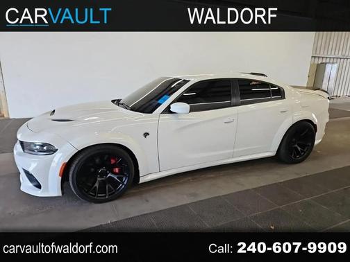 White Knuckle Clearcoat 2019 Dodge Charger SRT Hellcat