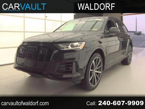 Orca Black Metallic 2021 Audi Q7 55 Premium Plus
